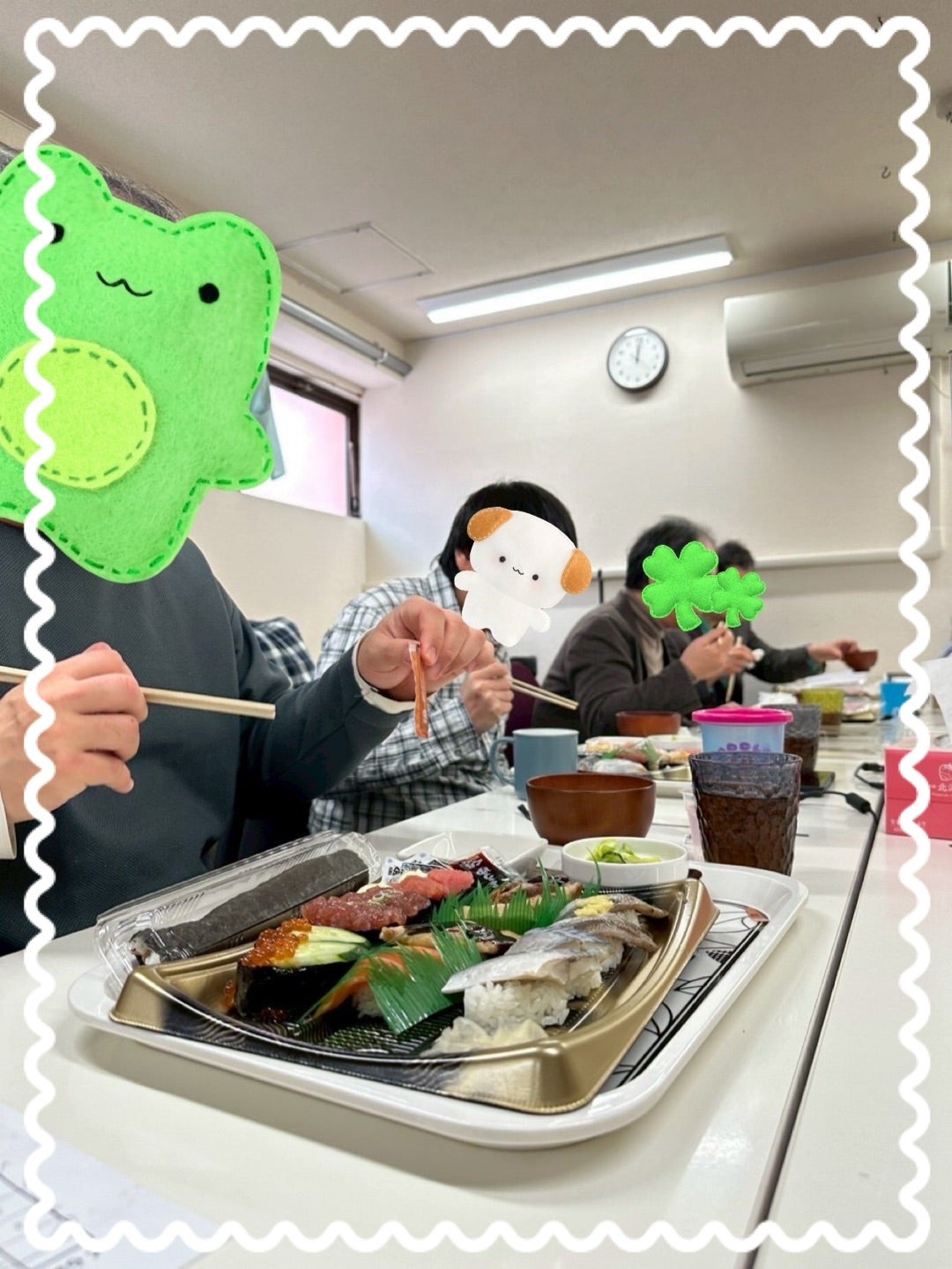 ☆カインドライフ1月レクリエーションのご紹介～くら寿司でテイクアウトレク～☆サムネイル