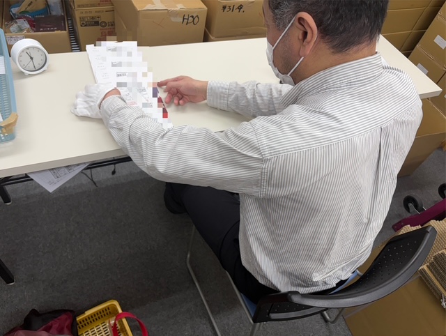 ワークライフのお仕事(スタンプ押し)サムネイル